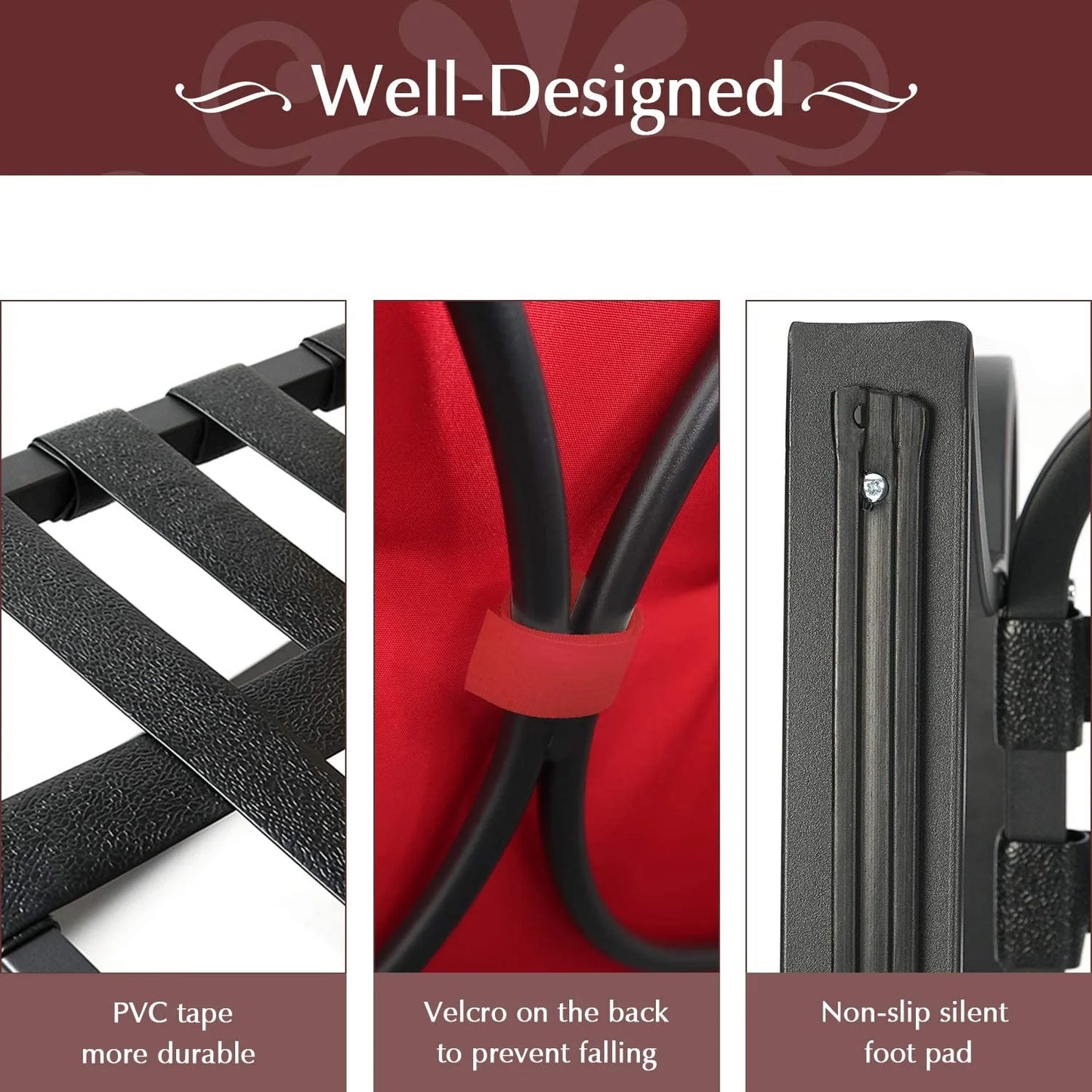 Metal Outdoor 3-Piece Rocking Bistro Set