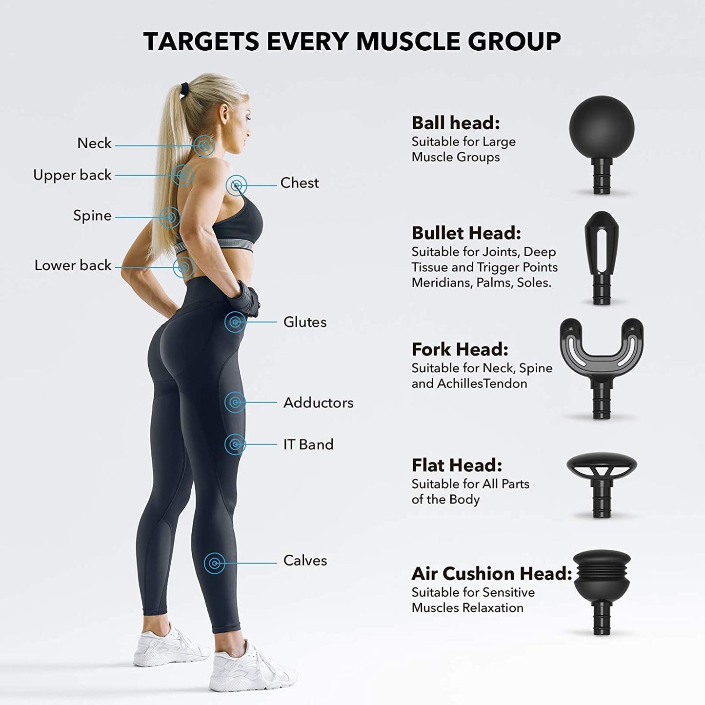 Q2 Mini Massage Gun, Pocket-Sized Deep Tissue Massager Gun, Portable Percussion Muscle Massager Gun, Ultra Small & Quiet Muscle Massage Gun with Carry Case for on the Go Usage