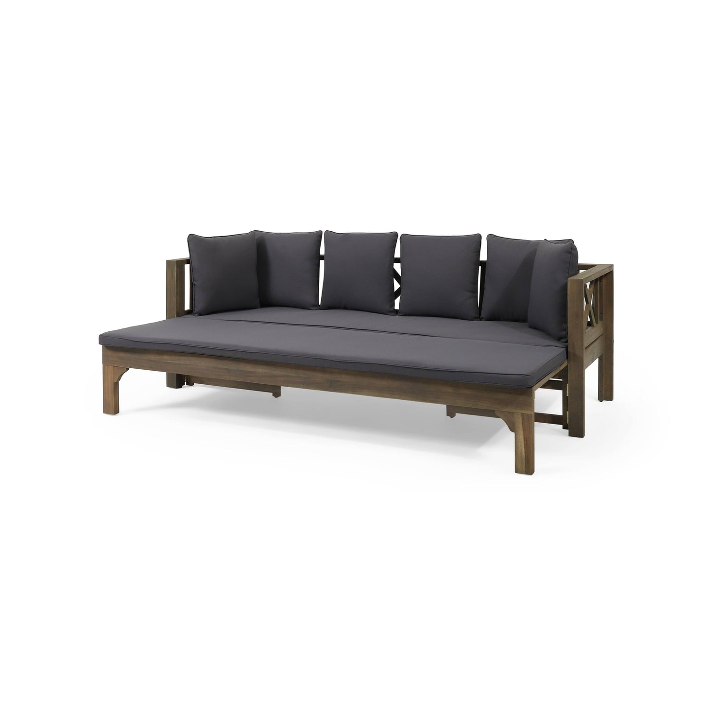 Long Beach Outdoor Extendable Daybed Sofa by