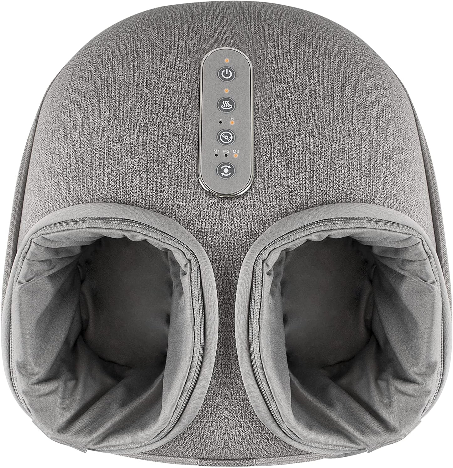 Foot Massager Machine with Heat, Deep Kneading Massager, Delivers Relief for Tired Muscles and Plantar, Multi-Level Settings & Adjustable Intensity for Home or Office Use.
