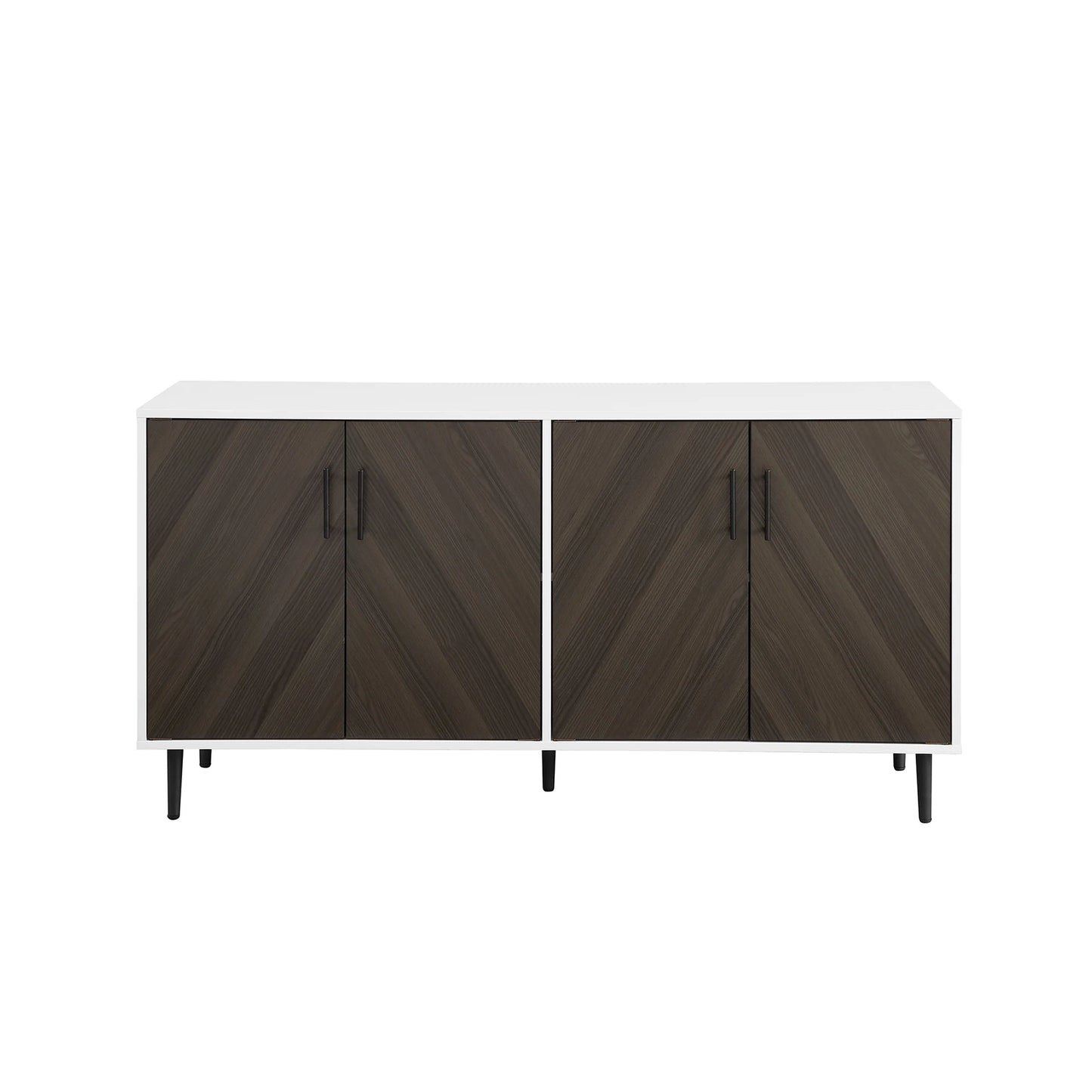 MiddleCass 58-Inch Mid-Century Modern 4-Door Buffet