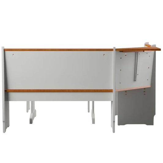 Middlecreek Farmhouse Breakfast Nook Dining Set