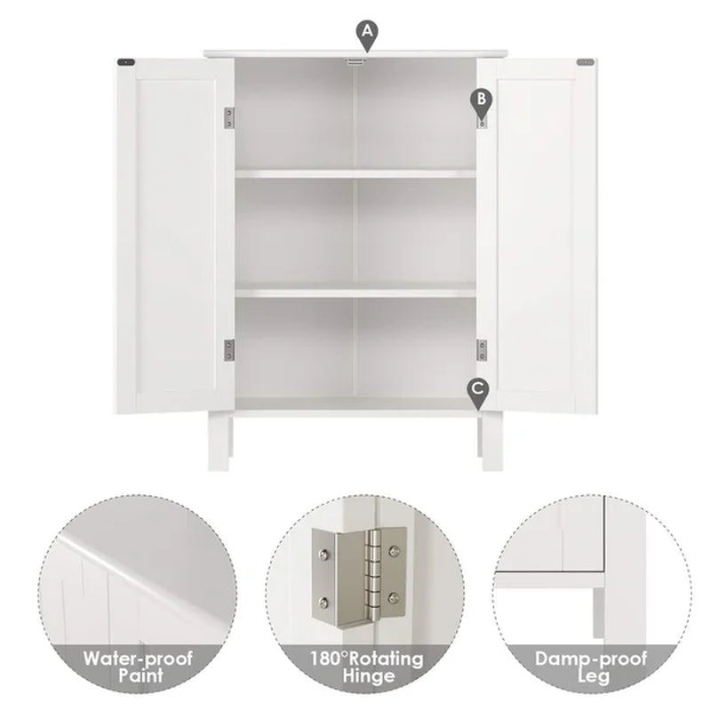 Olender 22.8'' W X 31.5'' H X 11'' D Free-Standing Bathroom Cabinet
