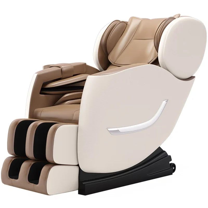 Faux Leather Power Reclining Heated Massage Chair