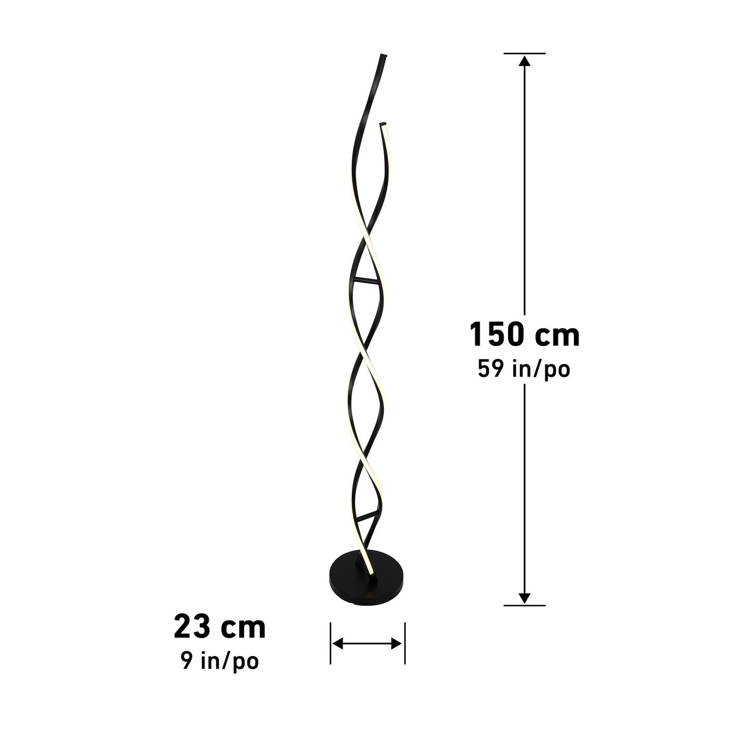 Swirl Floor Lamp