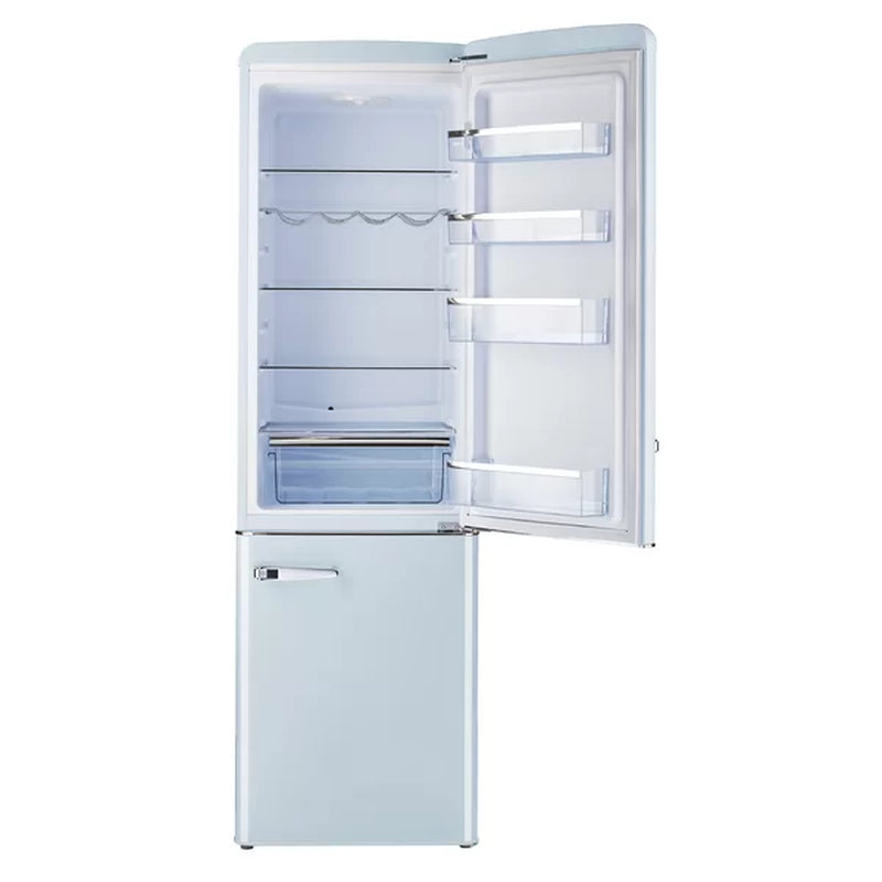 Classic Retro 22.2" Bottom Freezer 8.7 Cu. Ft. Energy Star Refrigerator