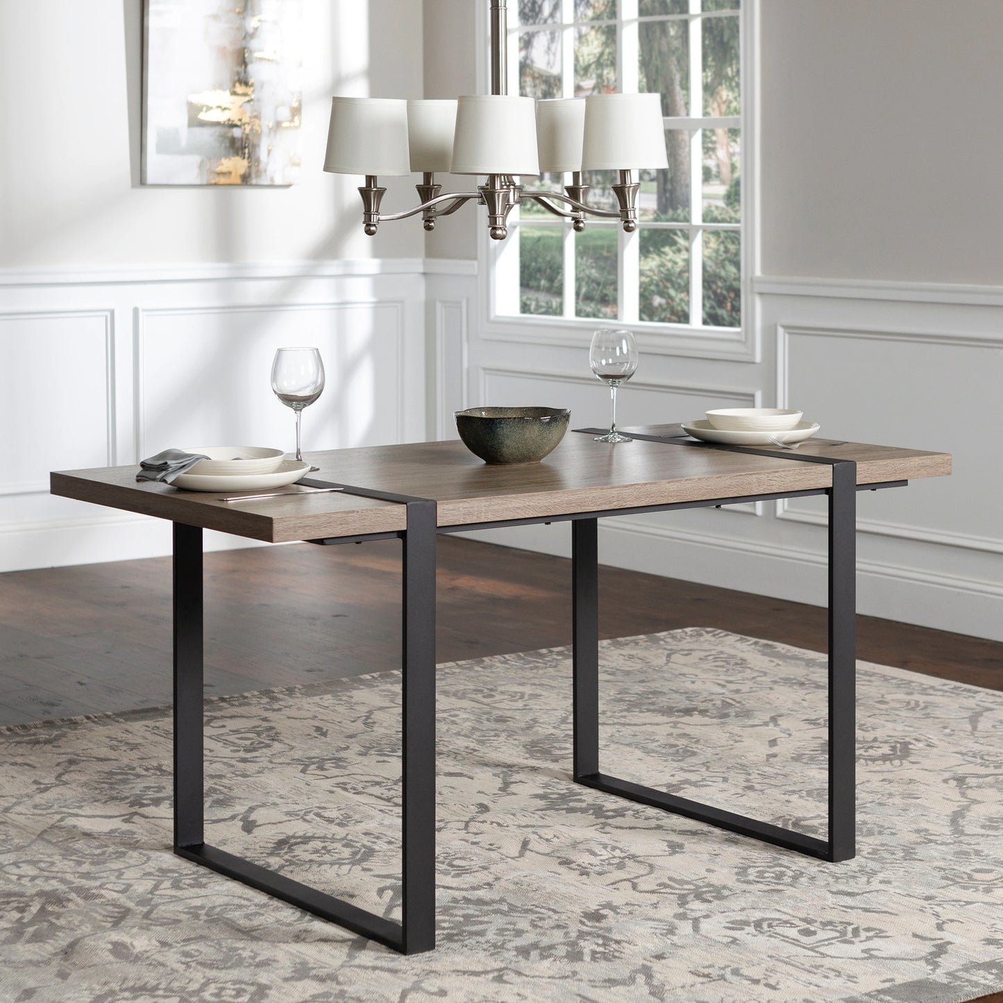 Middlebrook Homes 60-Inch Urban Blend Dining Table