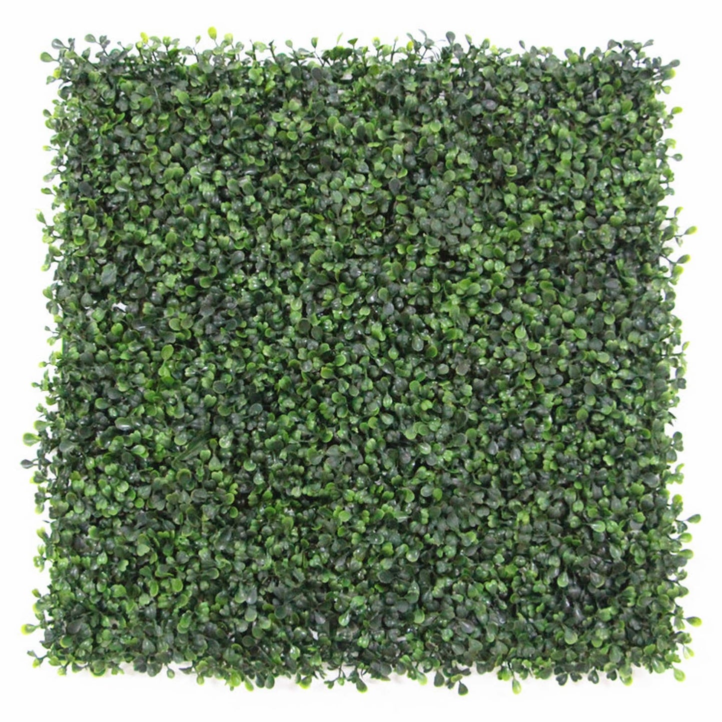 Artificial Boxwood Hedge 20-Inch Greenery Panels (Set of 12) - 12Pc