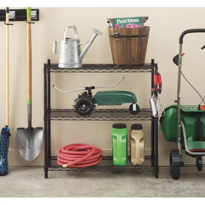 36" H X 36" W X 14" D Supreme Wide 3 Shelf Shelving Unit Starter