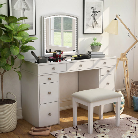 Furniture Nation 7.25-In Makeup Vanity