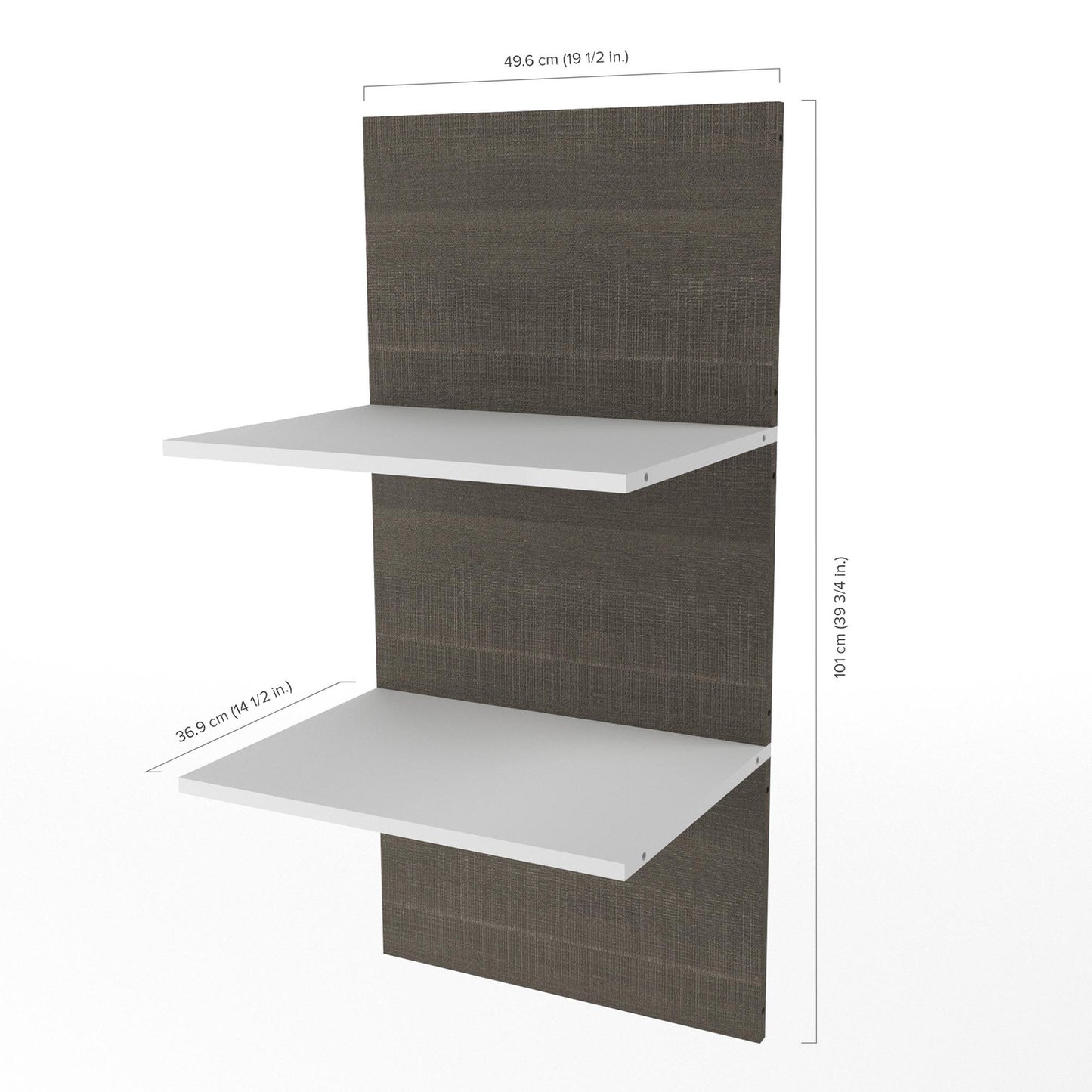 Space Decor Murphy Wall Bed with Two Side Storage Towers