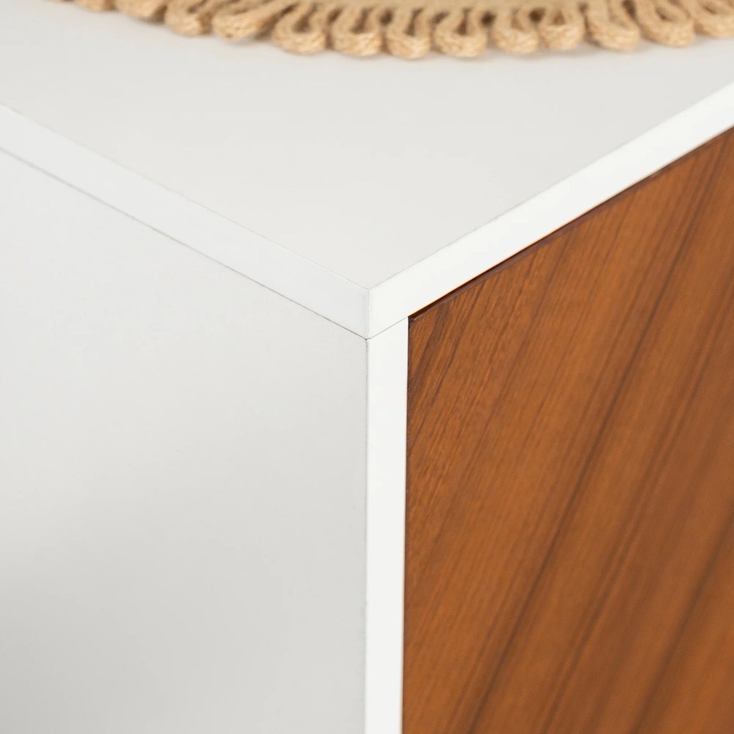 MiddleCass 58-Inch Mid-Century Modern 4-Door Buffet
