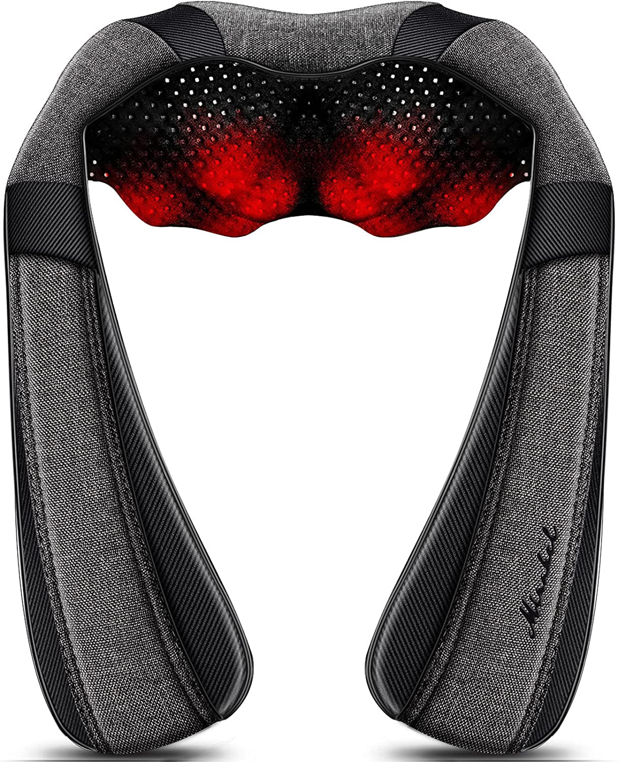 Back Massager Neck Massager with Heat, Neck and Back Massager, Shiatsu Shoulder Massager Gifts for Neck, Back, Muscle Pain Relief, Presents Idea for Thanksgiving, Christmas, Fathers Day, Mothers Day
