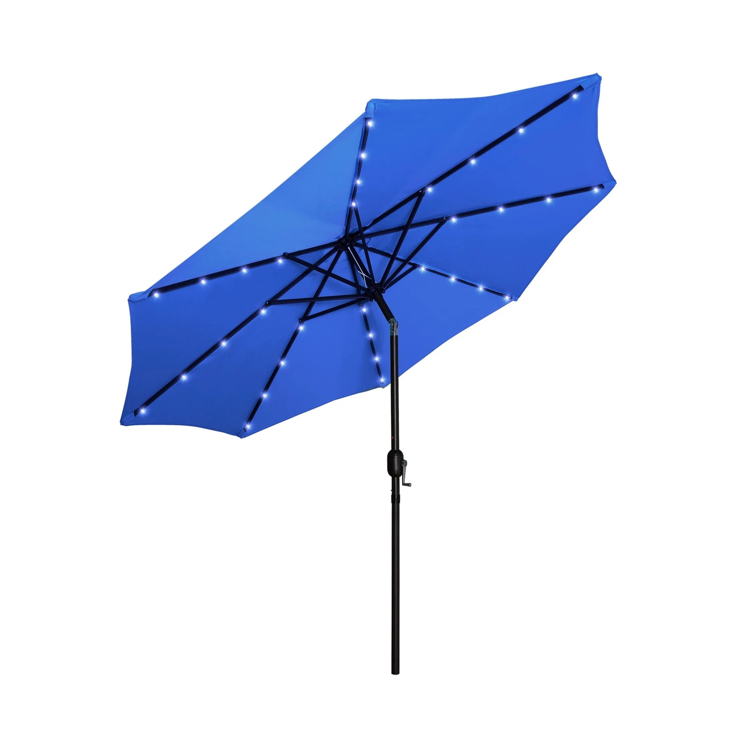 Lucent 9-Foot Solar Led Lighted Patio Umbrella