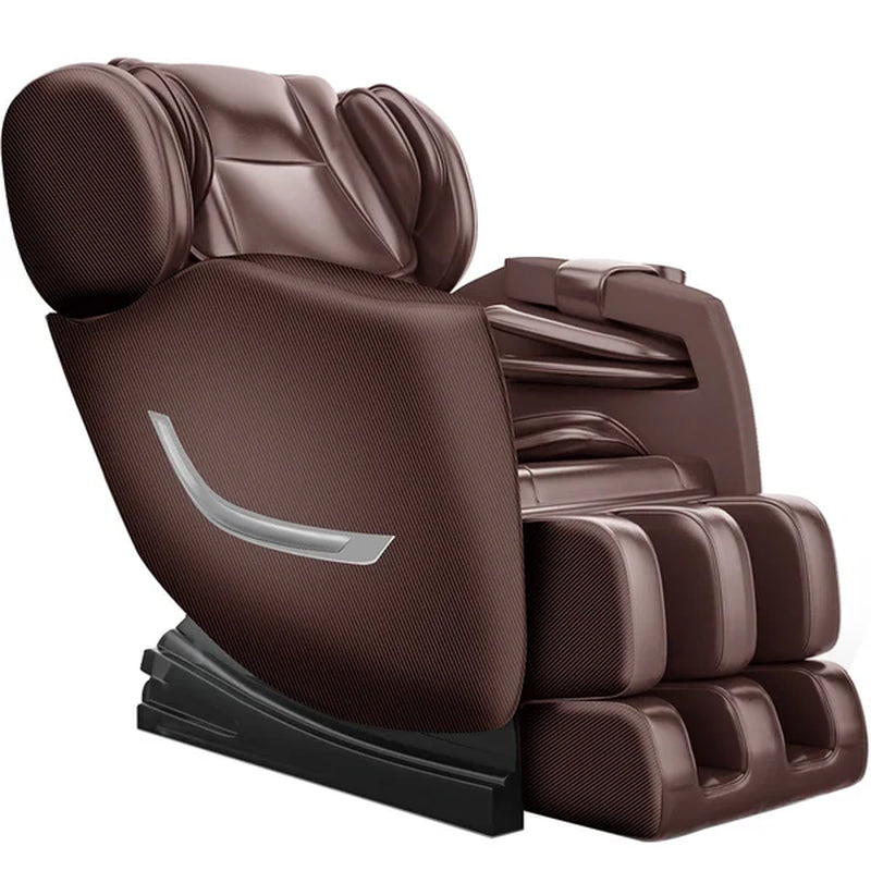 Faux Leather Power Reclining Heated Massage Chair