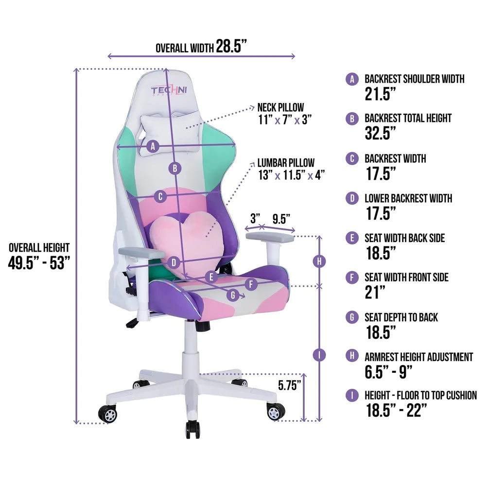 Kaw Gaming High-Back Support Gaming Chair