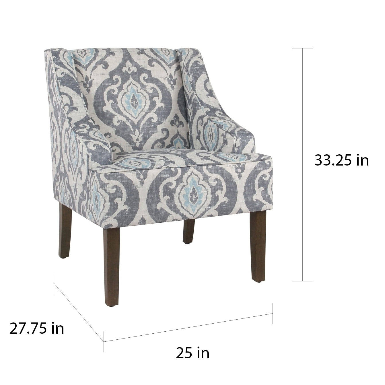 Boulogne Swoop Arm Chair