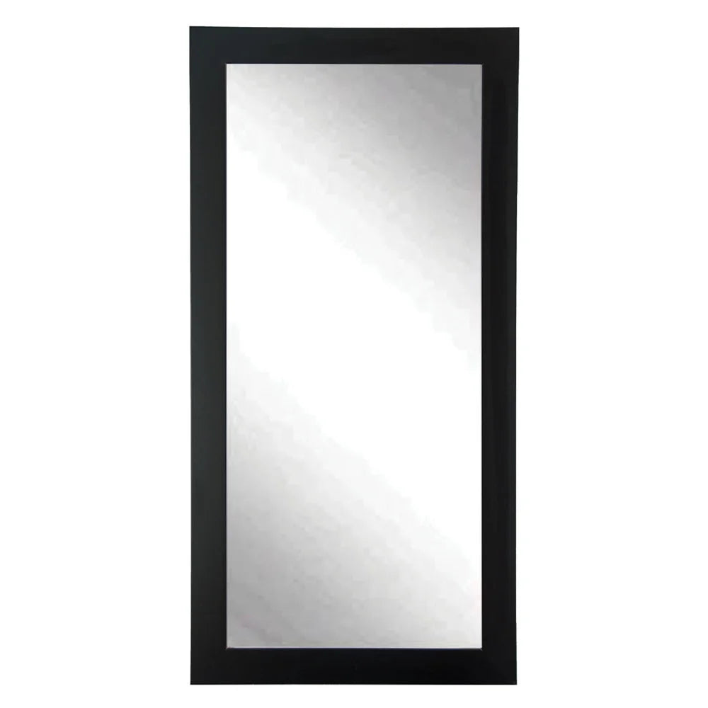 BW USA Matte Black 32 X 71-Inch Floor Mirror
