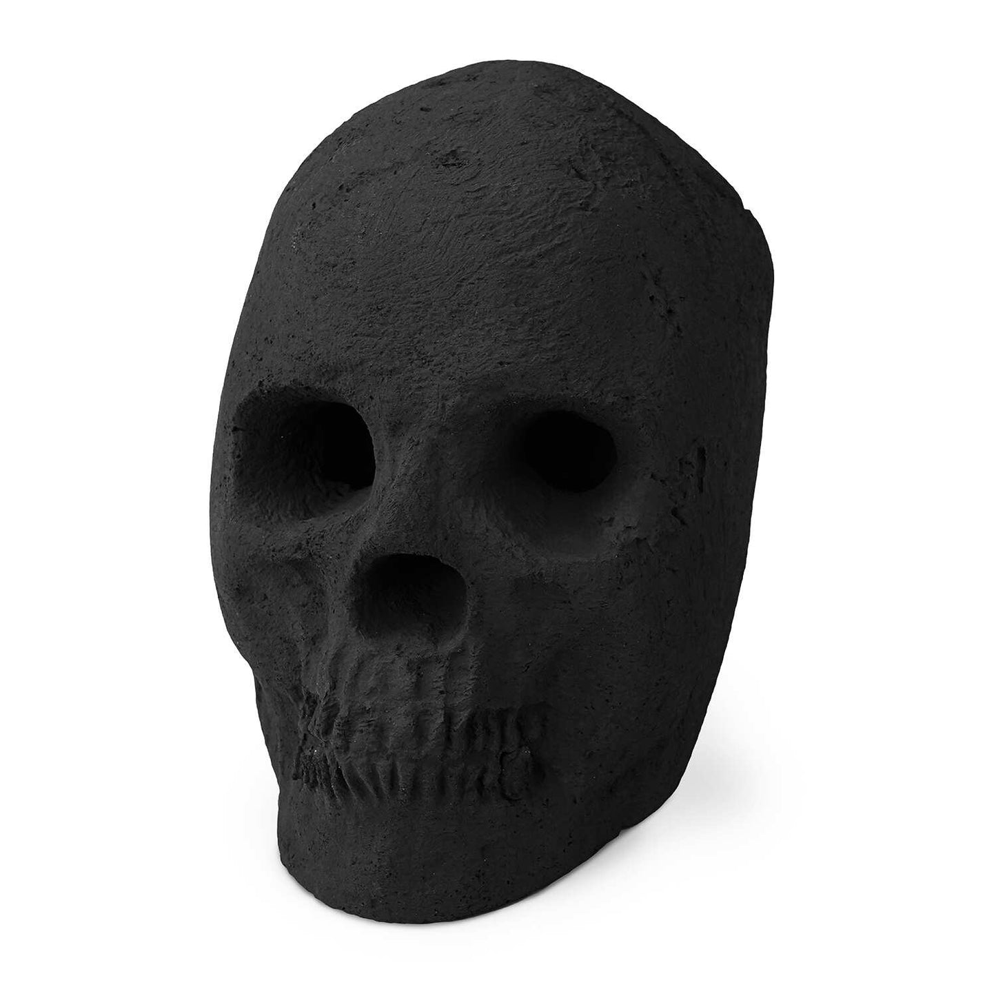 Ceramic Fire Pit Decor | Fire Pit Skulls and Bones | Halloween Pumpkin | for Fire Pits and Fireplaces | Spooky and Scary Decor