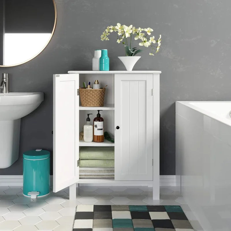 Olender 22.8'' W X 31.5'' H X 11'' D Free-Standing Bathroom Cabinet
