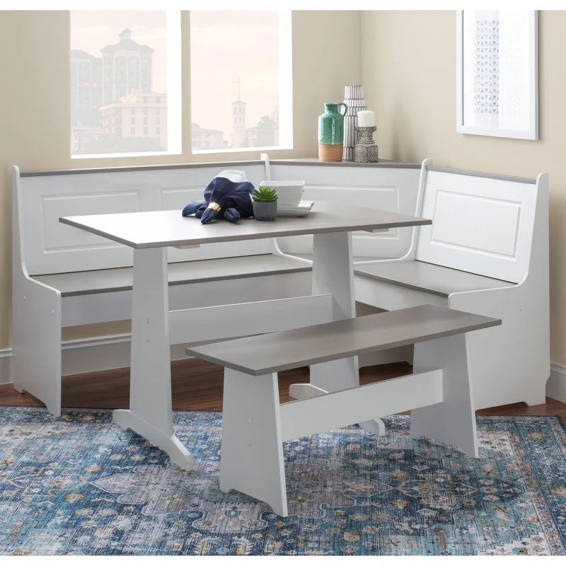 Middlecreek Farmhouse Breakfast Nook Dining Set