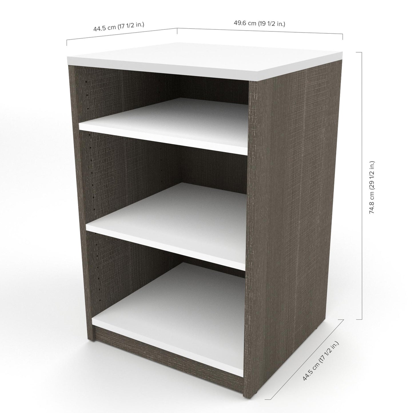 Space Decor Murphy Wall Bed with Two Side Storage Towers