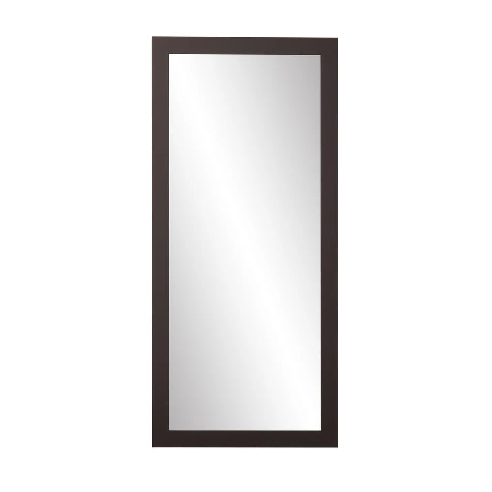 BW USA Matte Black 32 X 71-Inch Floor Mirror