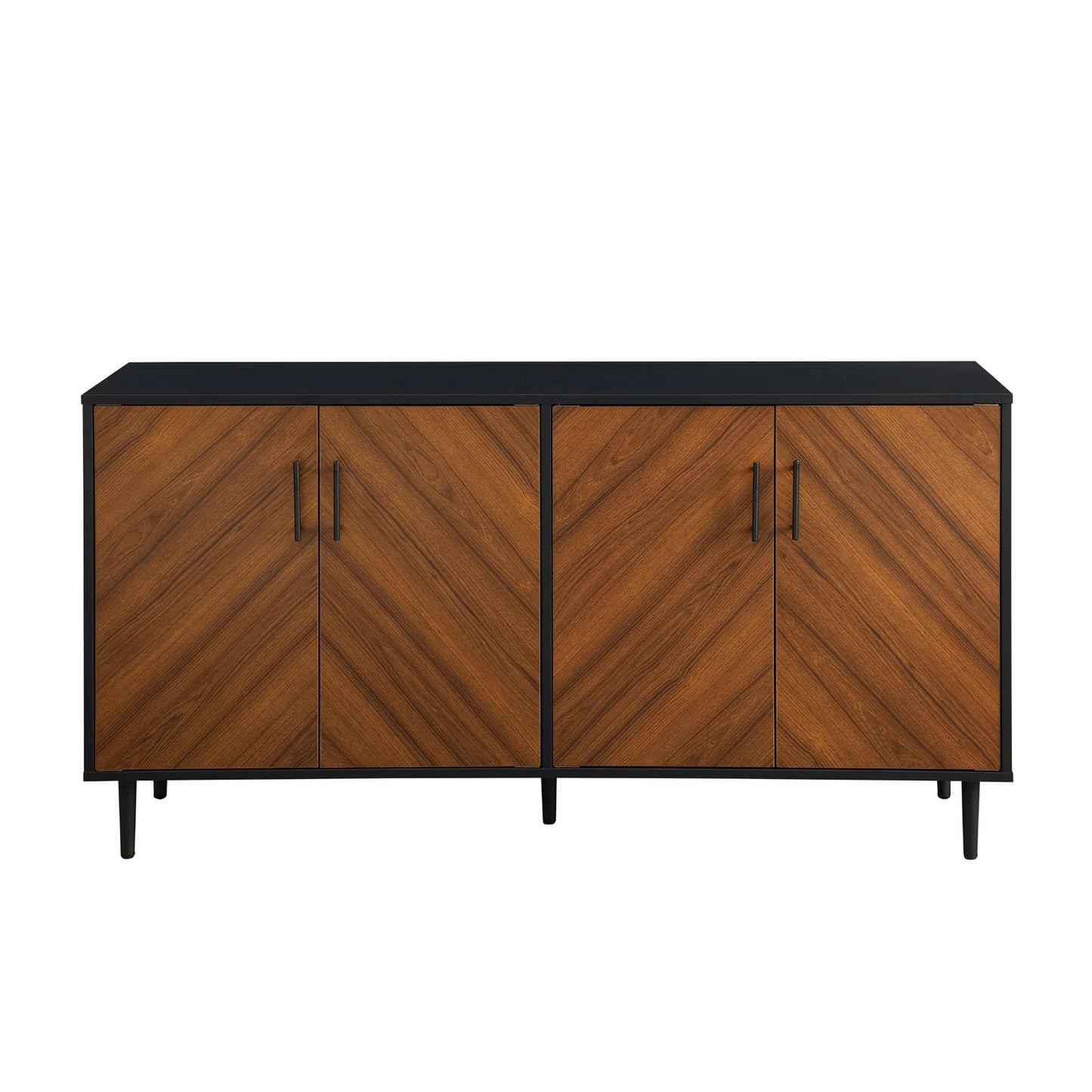MiddleCass 58-Inch Mid-Century Modern 4-Door Buffet