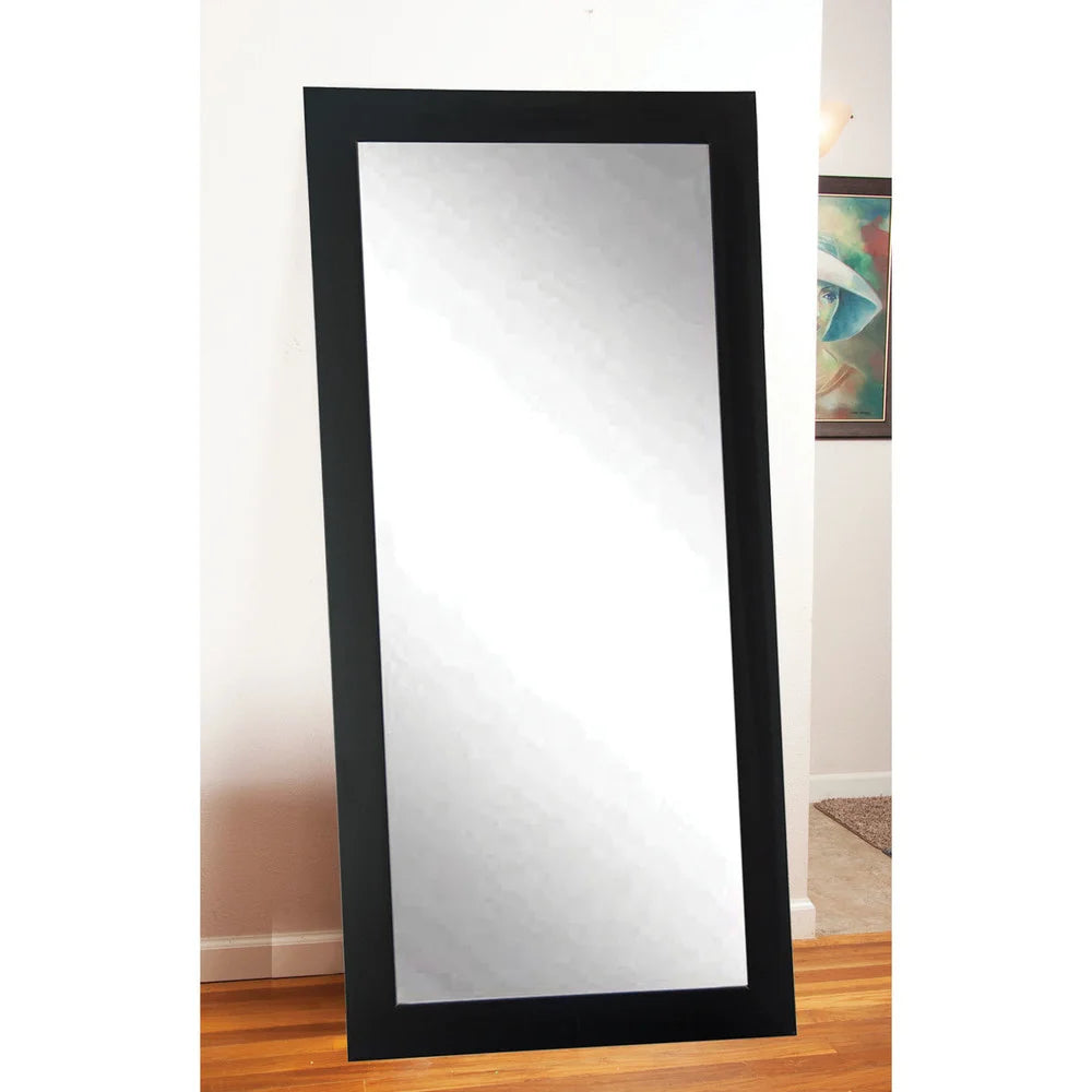 BW USA Matte Black 32 X 71-Inch Floor Mirror