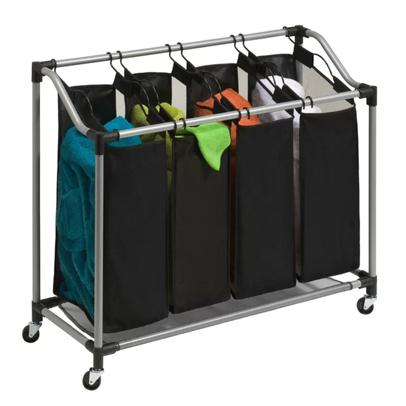 Deluxe Quad Laundry Sorter
