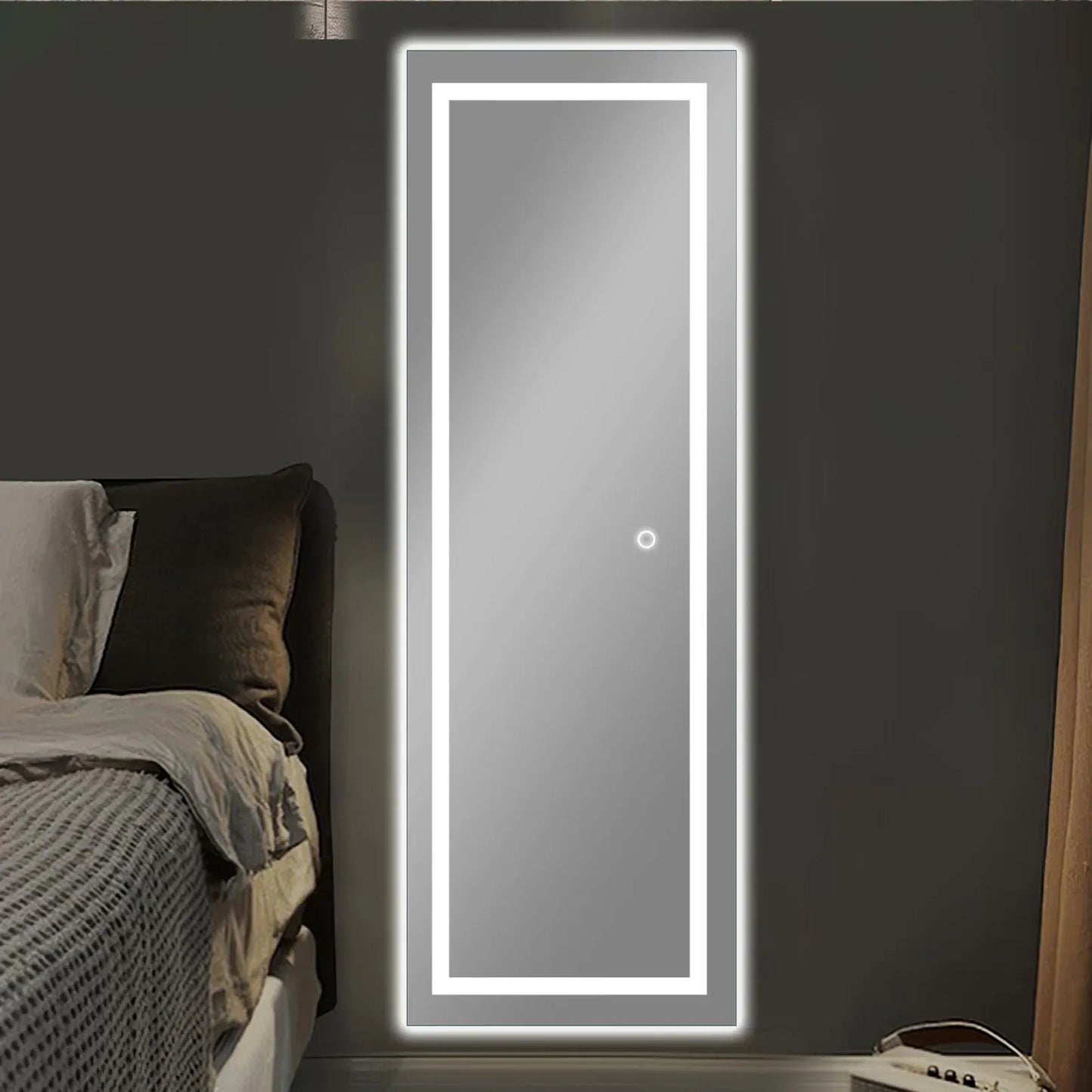 NeutBath LED Wall Bathroom Mirror with Dimmer