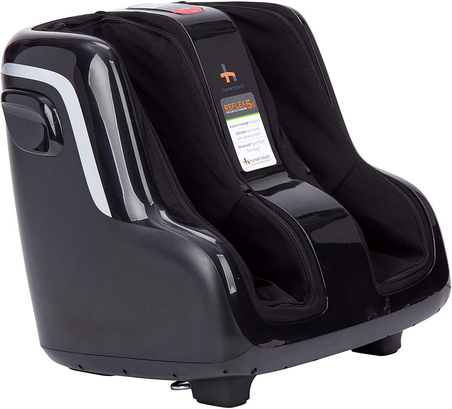 Reflex SOL Foot & Calf Massager W/ Heat - Plantar Fasciitis Relief + Circulation + Shiatsu Deep Kneading + Vibrating for Stress + Compression - Adjustable for Women and Men up to Size 12