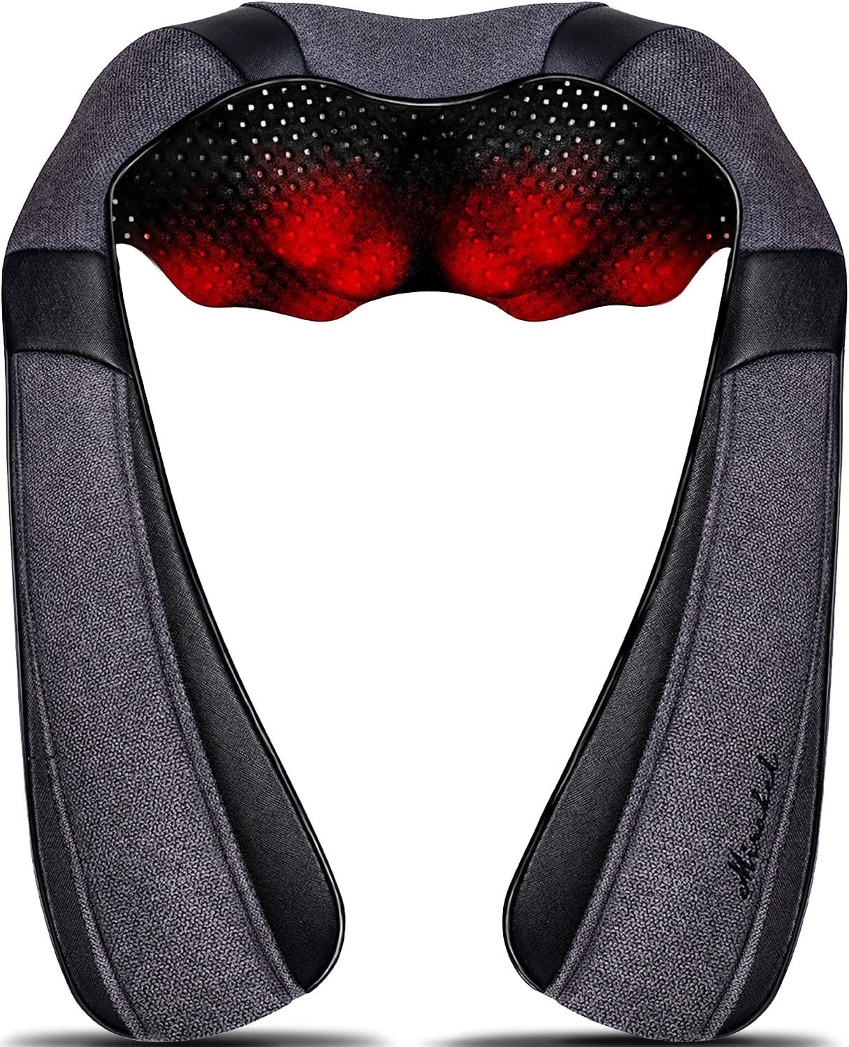 Back Massager Neck Massager with Heat, Neck and Back Massager, Shiatsu Shoulder Massager Gifts for Neck, Back, Muscle Pain Relief, Presents Idea for Thanksgiving, Christmas, Fathers Day, Mothers Day