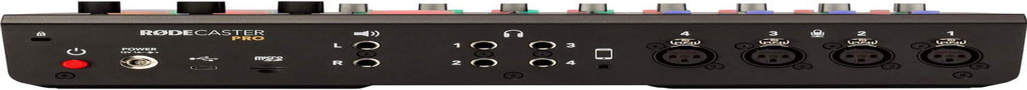 caster Pro Podcast Production Studio Bundle with 4X Zoom ZDM-1 Podcast Mic Pack & 32GB Memory Card