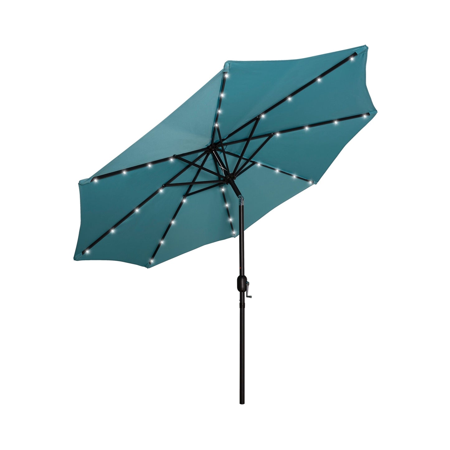 Lucent 9-Foot Solar Led Lighted Patio Umbrella