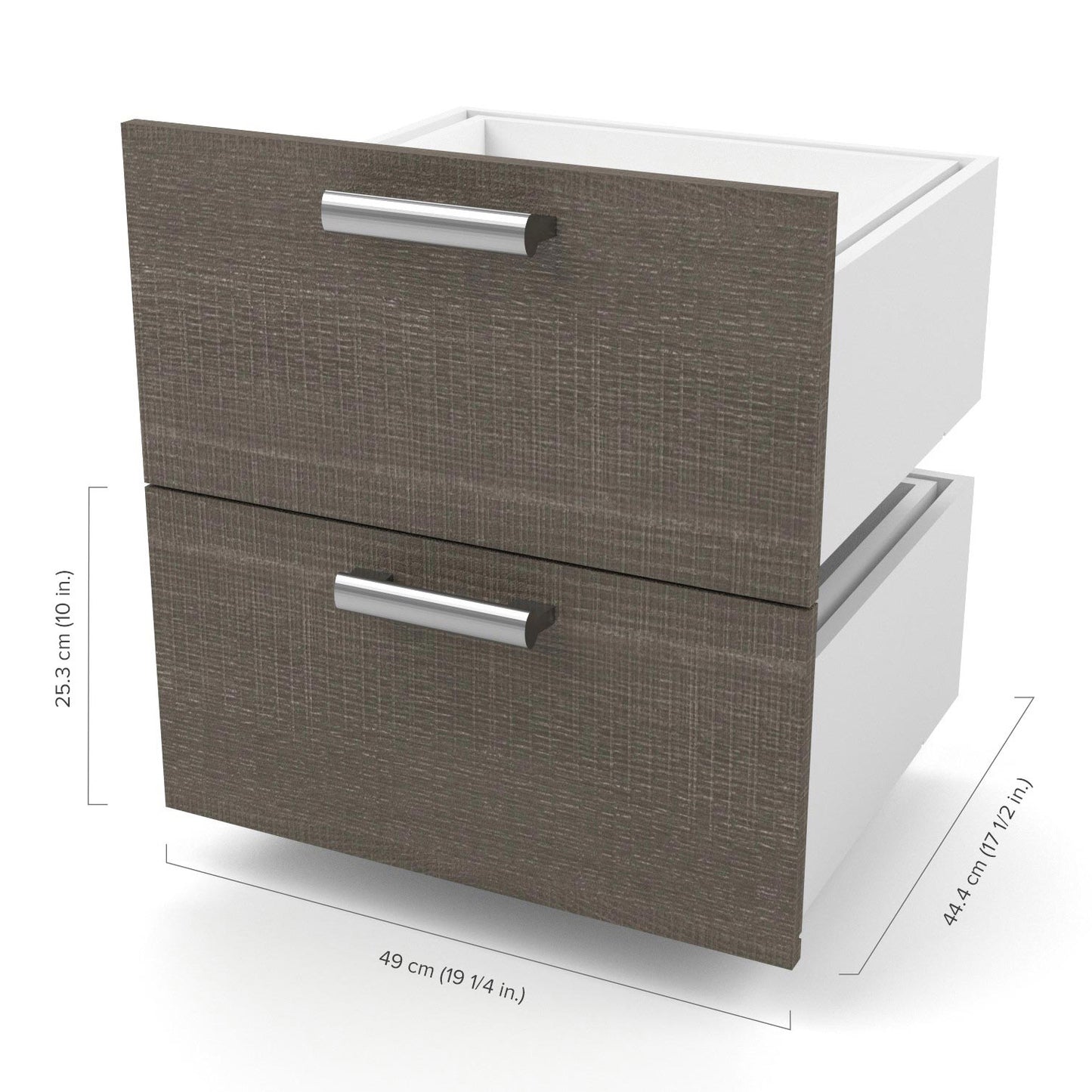 Space Decor Murphy Wall Bed with Two Side Storage Towers