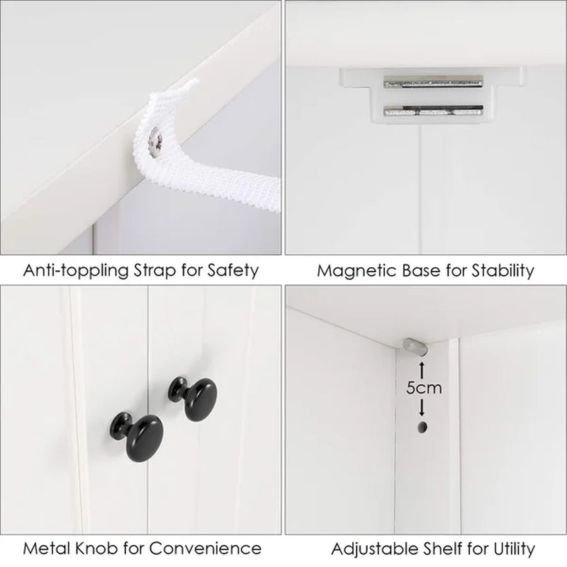 Olender 22.8'' W X 31.5'' H X 11'' D Free-Standing Bathroom Cabinet