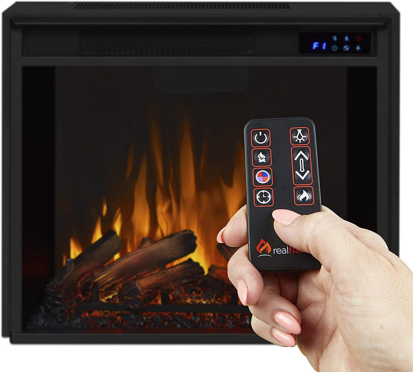 Medial Warm House Electric Media Fireplace