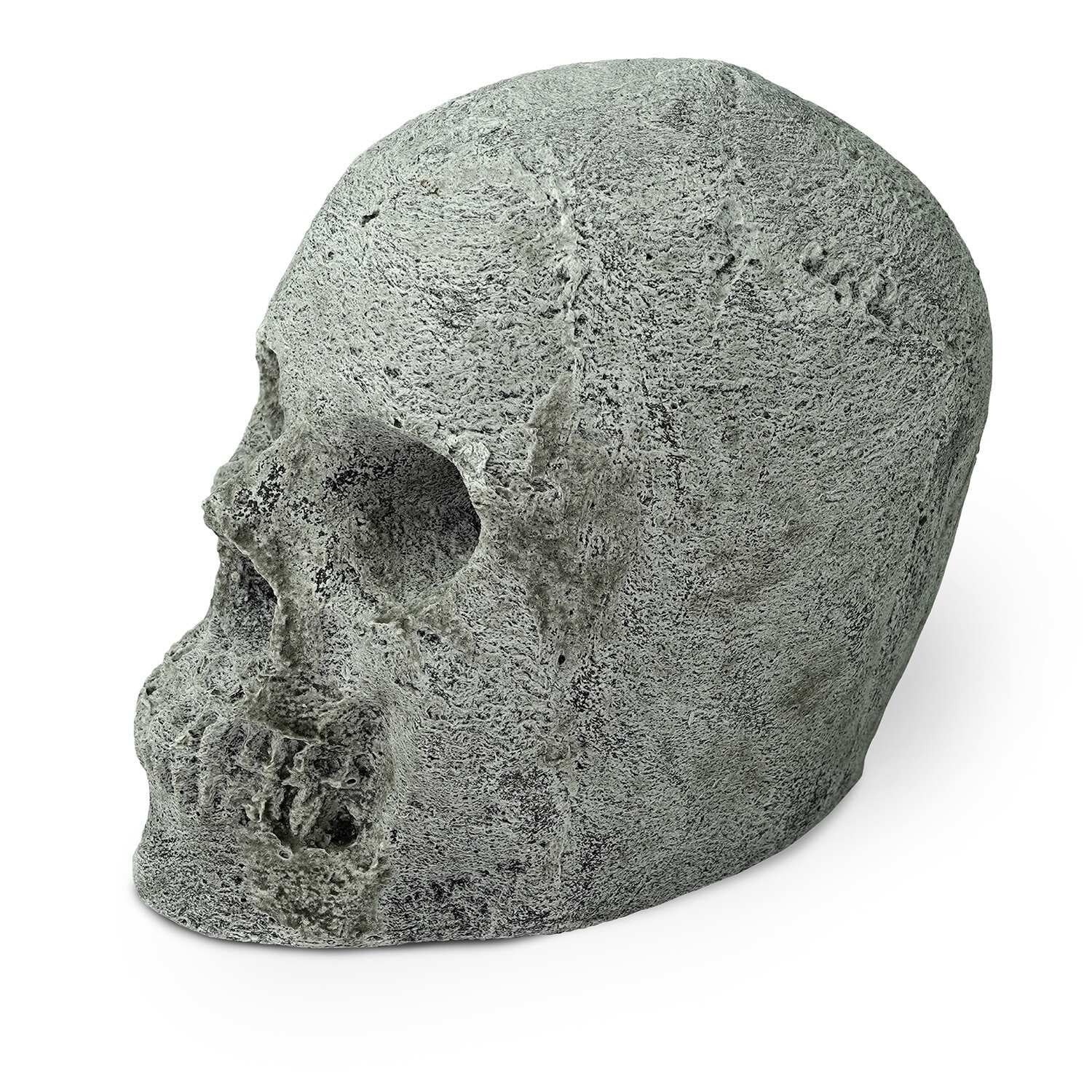 Ceramic Fire Pit Decor | Fire Pit Skulls and Bones | Halloween Pumpkin | for Fire Pits and Fireplaces | Spooky and Scary Decor