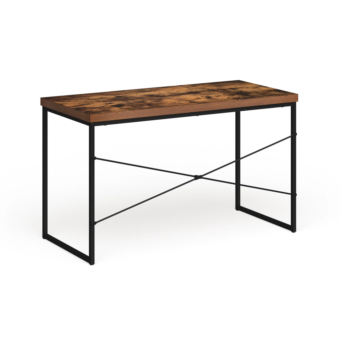 Kehlmann Black Metal and Wood Desk