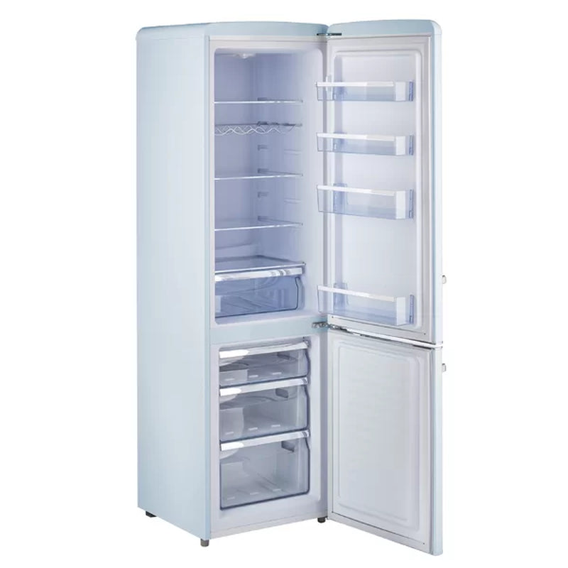 Classic Retro 22.2" Bottom Freezer 8.7 Cu. Ft. Energy Star Refrigerator