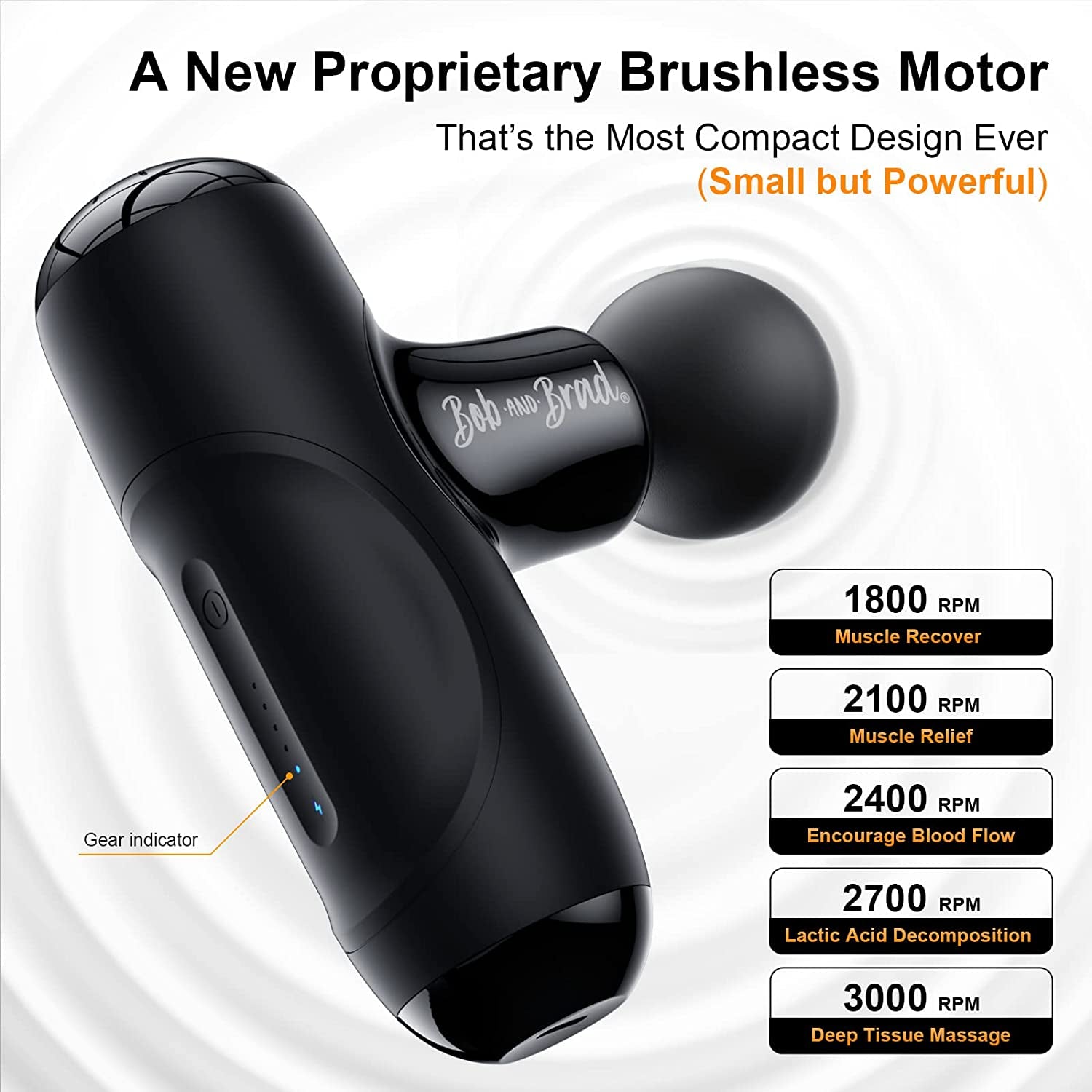Q2 Mini Massage Gun, Pocket-Sized Deep Tissue Massager Gun, Portable Percussion Muscle Massager Gun, Ultra Small & Quiet Muscle Massage Gun with Carry Case for on the Go Usage
