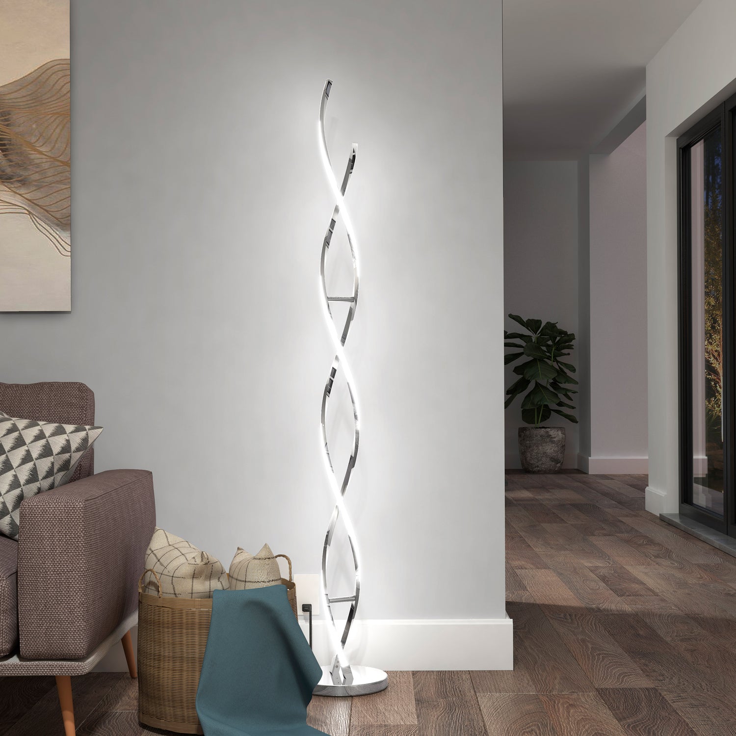 Swirl Floor Lamp