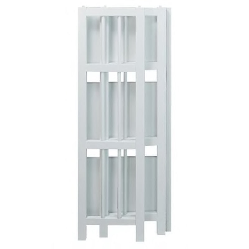 3-Shelf Folding 14-Inch Wide Bookcase