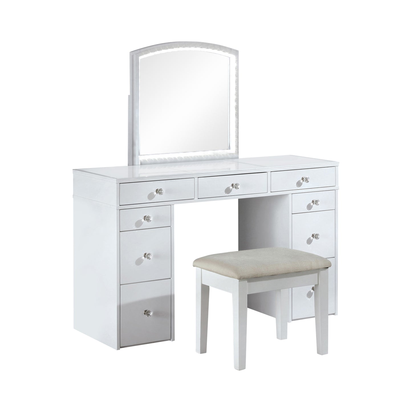 Furniture  Nation 7.25-In  Makeup Vanity