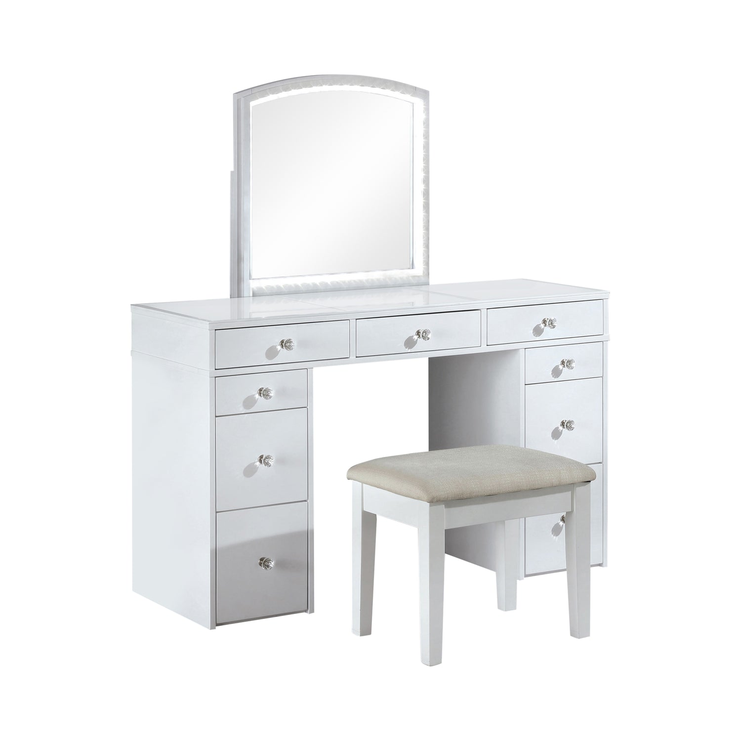 Furniture  Nation 7.25-In  Makeup Vanity