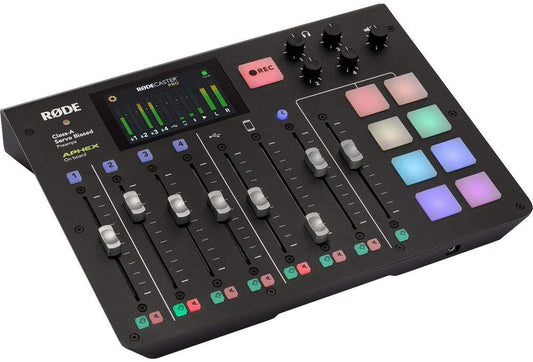 caster Pro Podcast Production Studio Bundle with 4X Zoom ZDM-1 Podcast Mic Pack & 32GB Memory Card