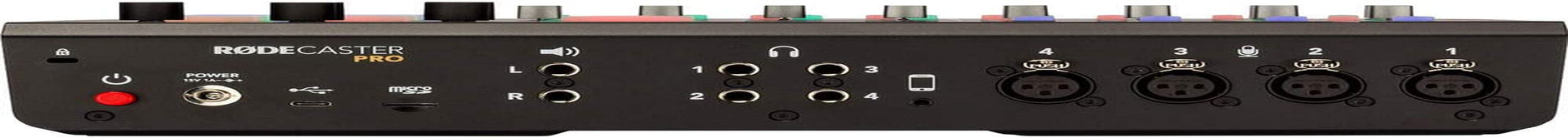 caster Pro Podcast Production Studio Bundle with 4X Zoom ZDM-1 Podcast Mic Pack & 32GB Memory Card