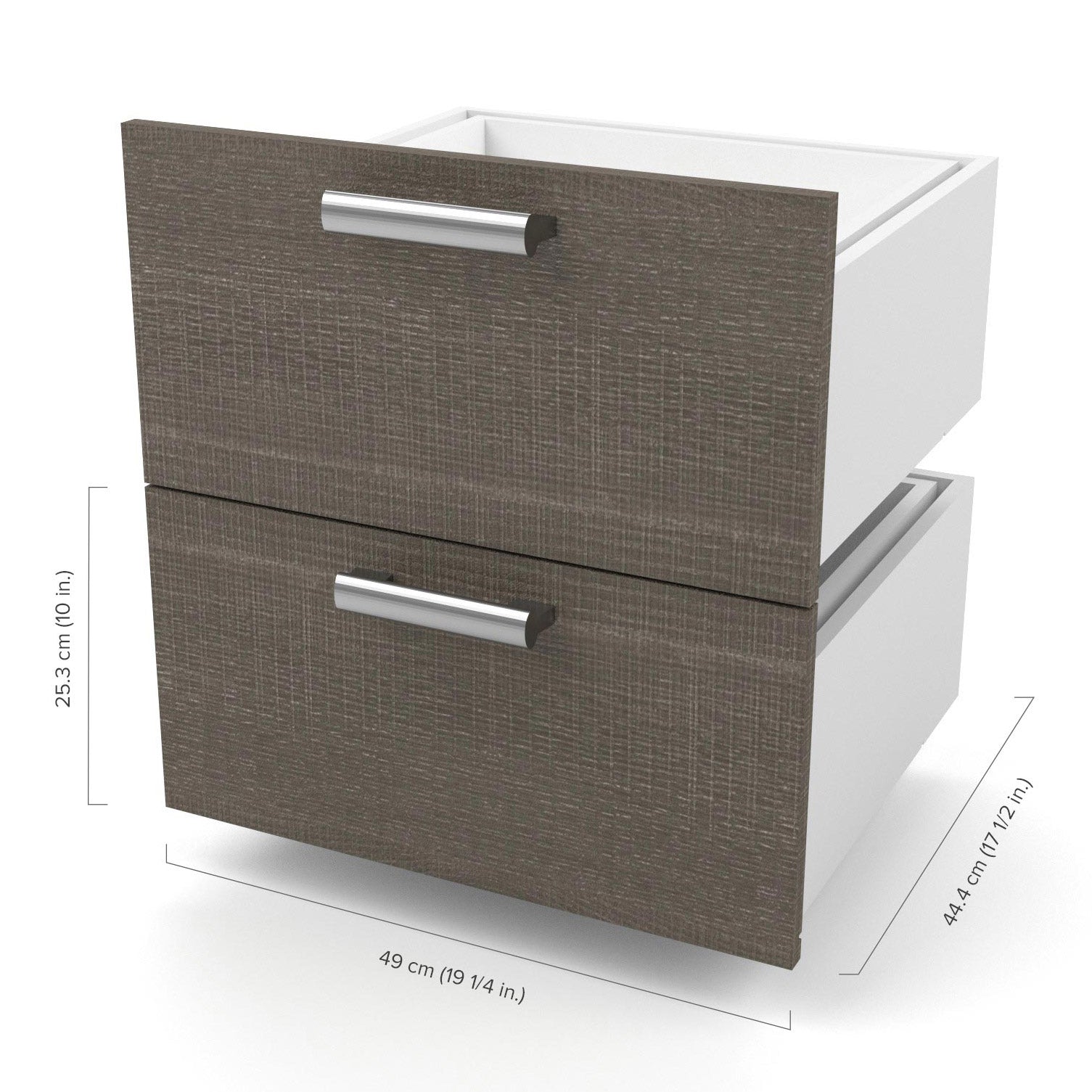 Space Decor Murphy Wall Bed with Two Side Storage Towers